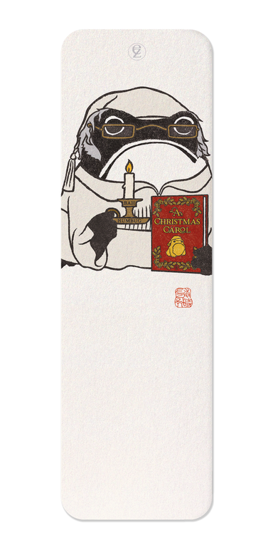 Ezen Designs - Scrooge Ezen Frog - Bookmark - Front