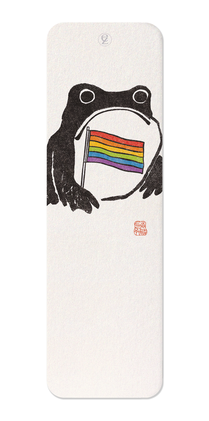 Ezen Designs - LGBTQ+ Ezen Frog - Bookmark - Front