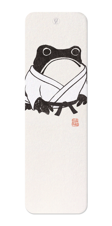 Ezen Designs - Martial Arts Ezen Frog - Bookmark - Front