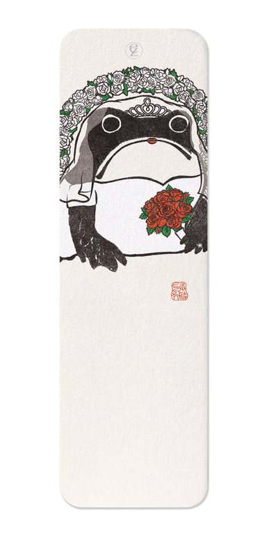 Ezen Designs - Bridal Ezen Frog - Bookmark - Front