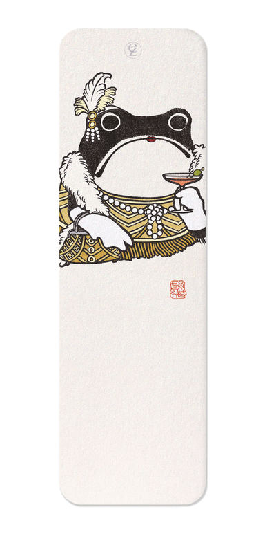 Ezen Designs - Lady Gatsby Ezen Frog - Bookmark - Front