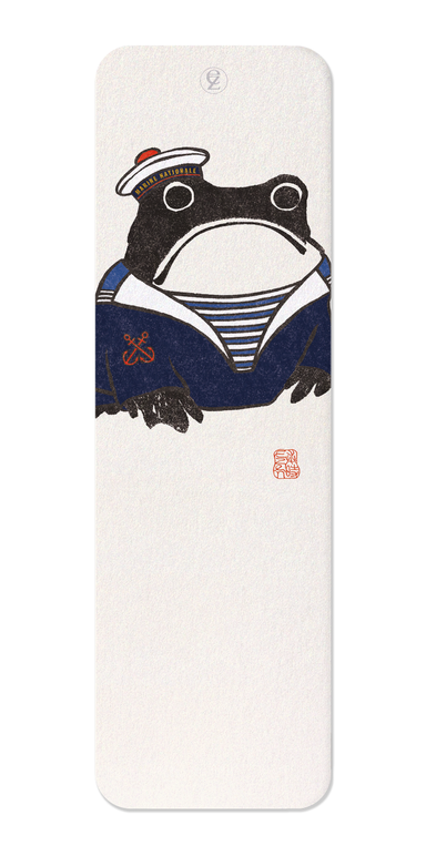 Ezen Designs - French Sailor Ezen Frog - Bookmark - Front