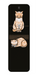 Ezen Designs - Sitting cat (1918) - Bookmark - Front