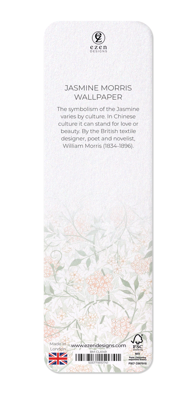 Ezen Designs - Jasmine Morris Wallpaper - Bookmark - Back