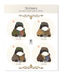 Ezen Designs - Oliver Twist Ezen Frog - Sticker Set