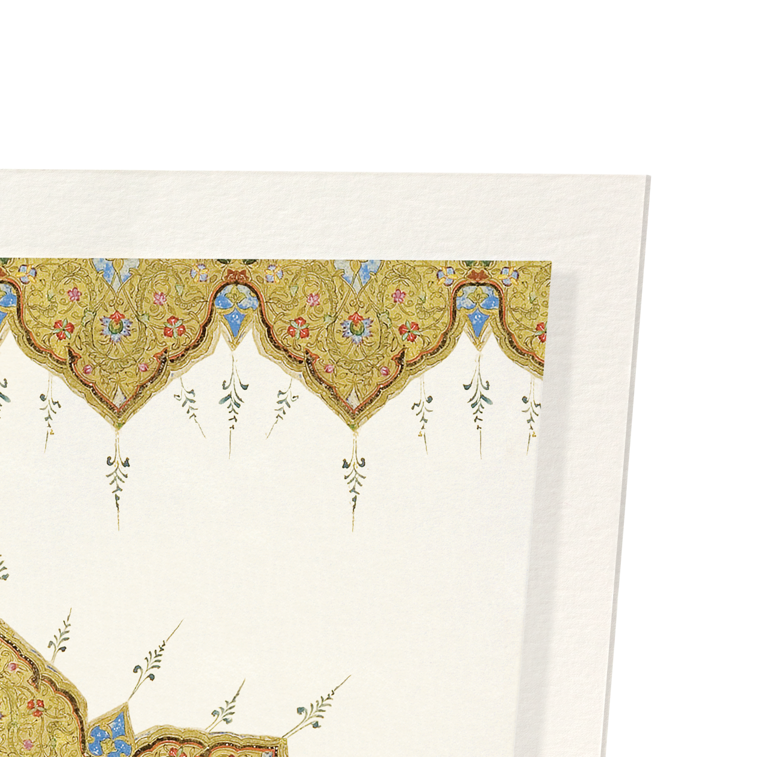 SHAMSA MEDALLION (16TH/17THC): Painting Art Print