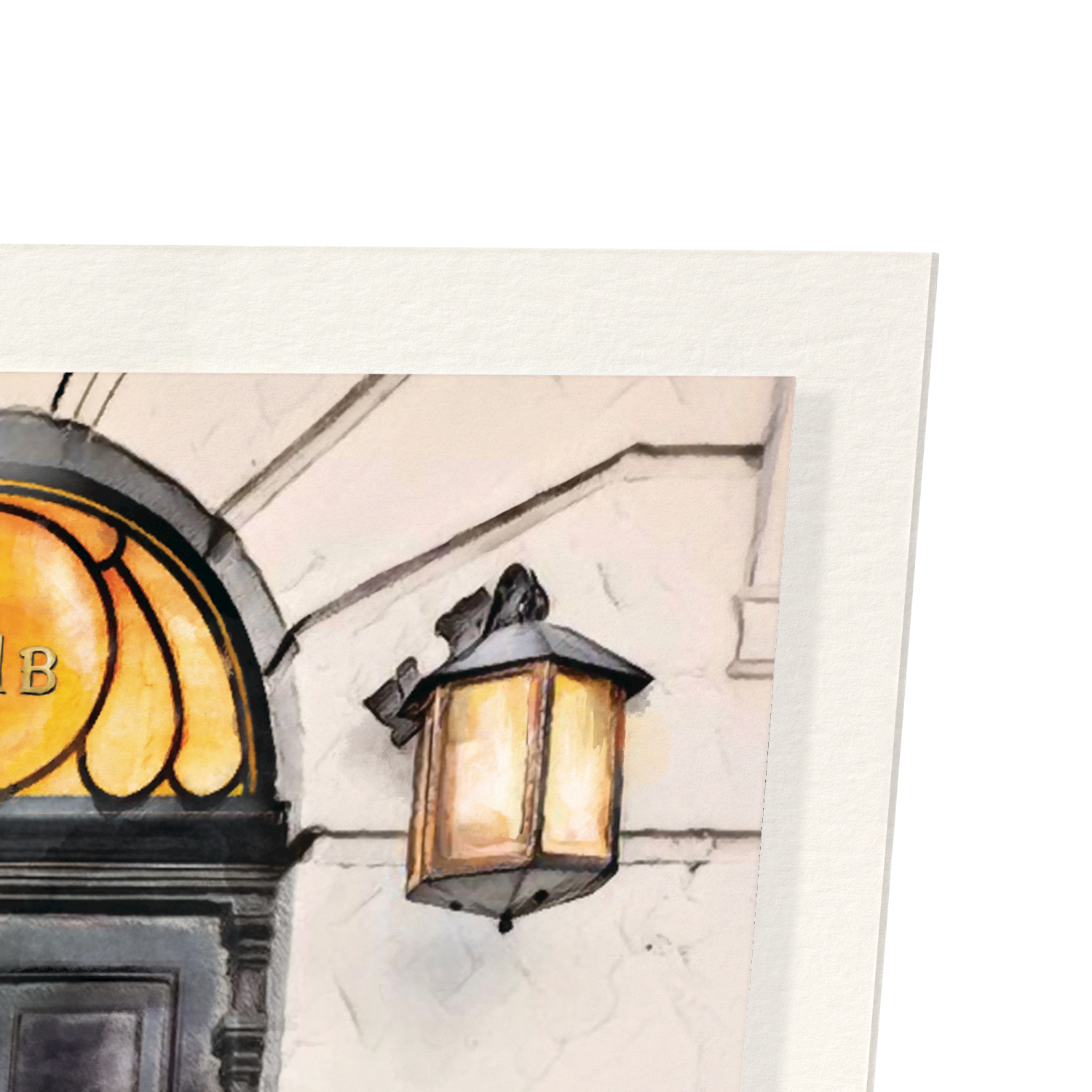 FRONT DOOR OF 221B BAKER STREET: Watercolour Art Print