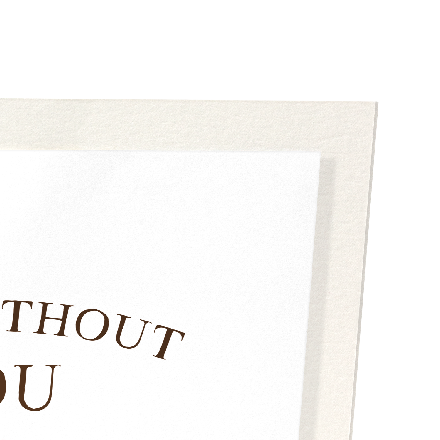 LIFE WITHOUT YOU: Victorian Art Print