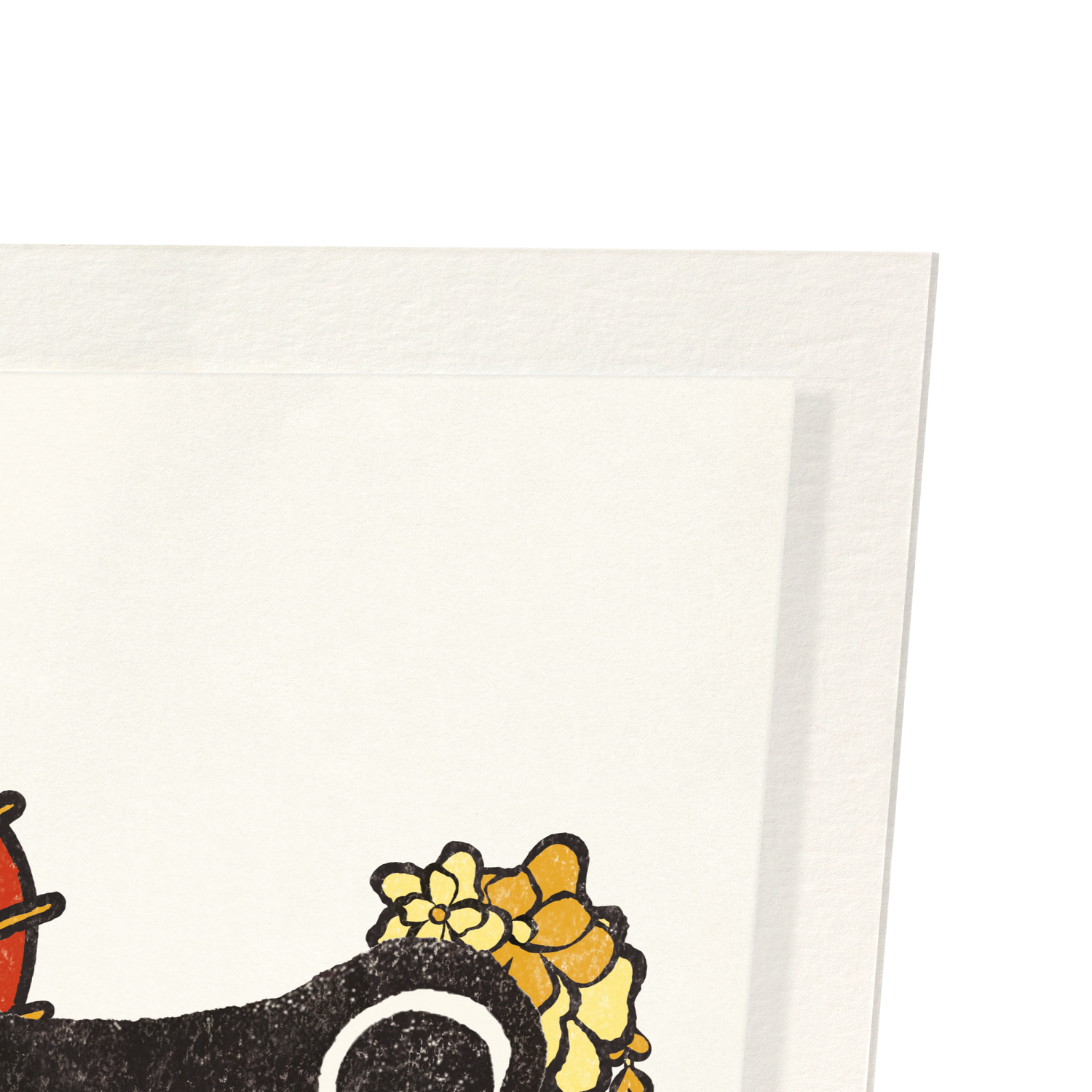 GEISHA EZEN FROG: Art Print