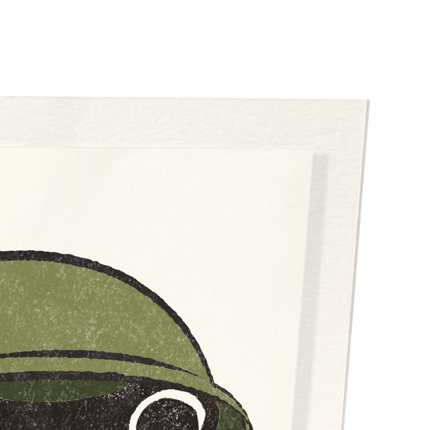 ARMY EZEN FROG: Art Print