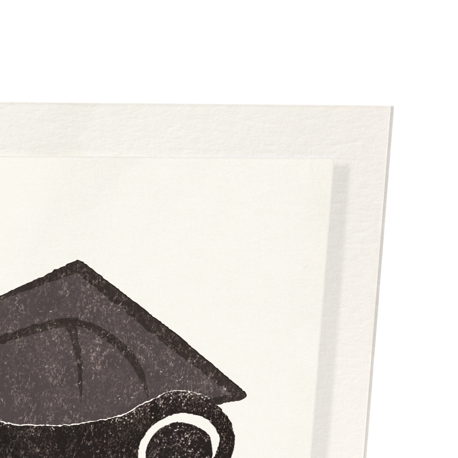 GRADUATION EZEN FROG: Art Print