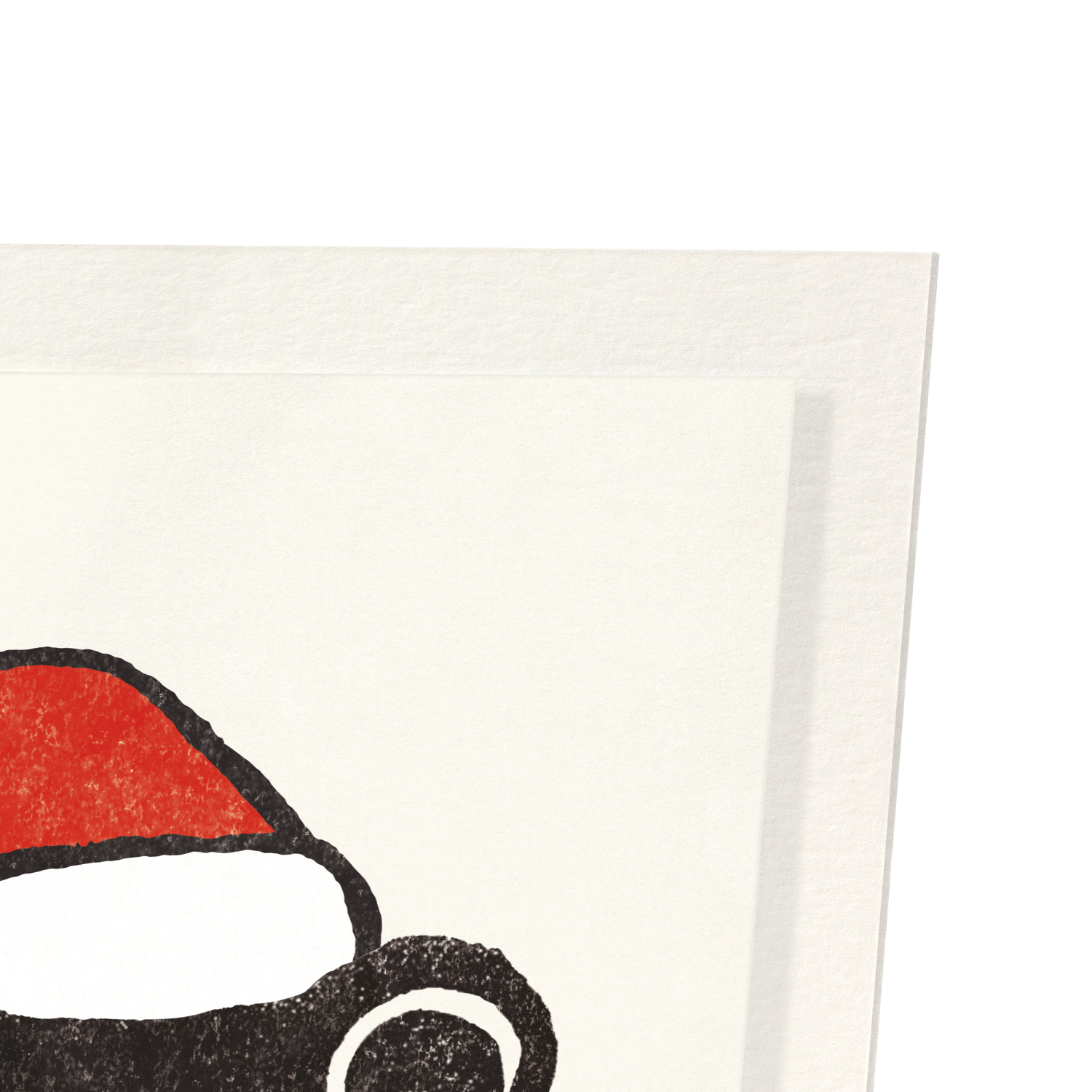 SANTA CLAUS EZEN FROG: Art Print