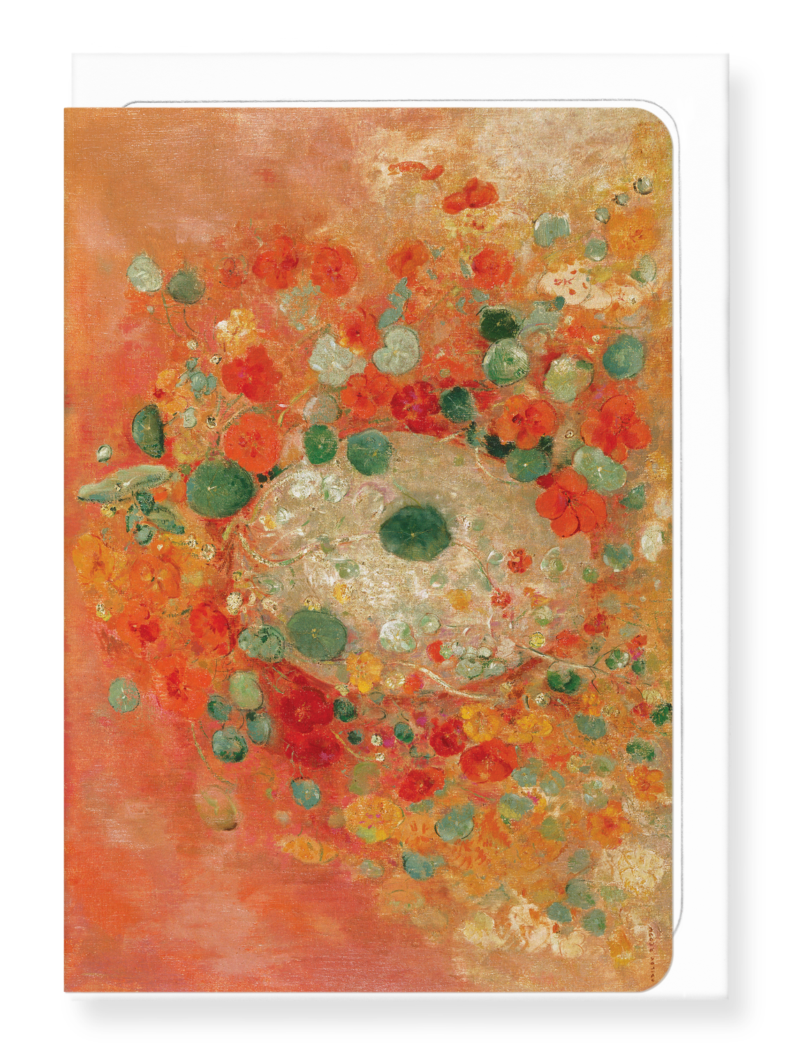 Ezen Designs - Nasturtiums (1905) - Greeting Card - Front