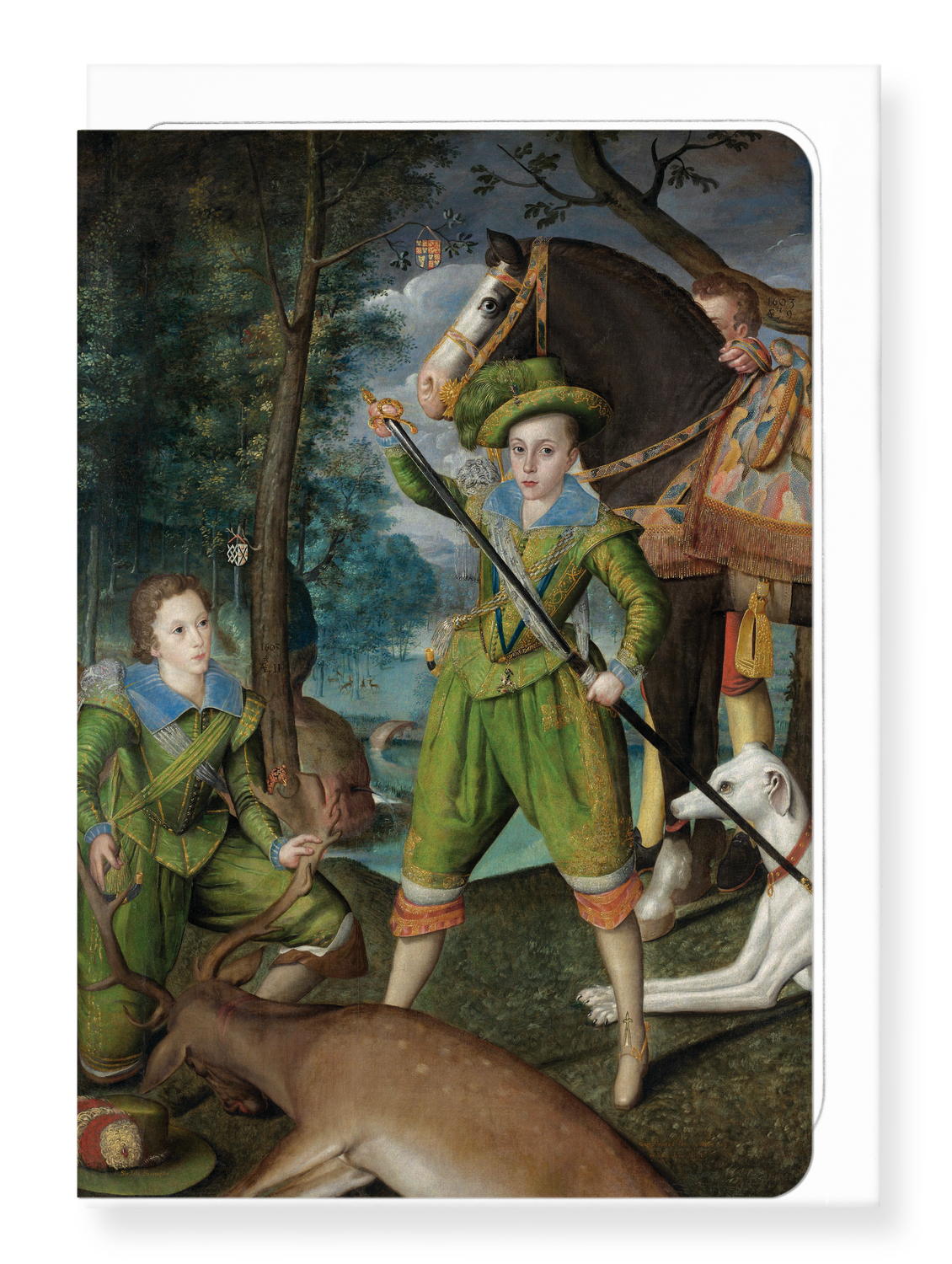 Ezen Designs - Henry Frederick, Prince of Wales (1603) - Greeting Card - Front