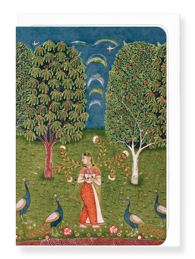 Ezen Designs - Gauri Ragini (c.1650) - Greeting Card - Front