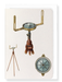 Ezen Designs - Surveyor's Compass (c.1937) - Greeting Card - Front