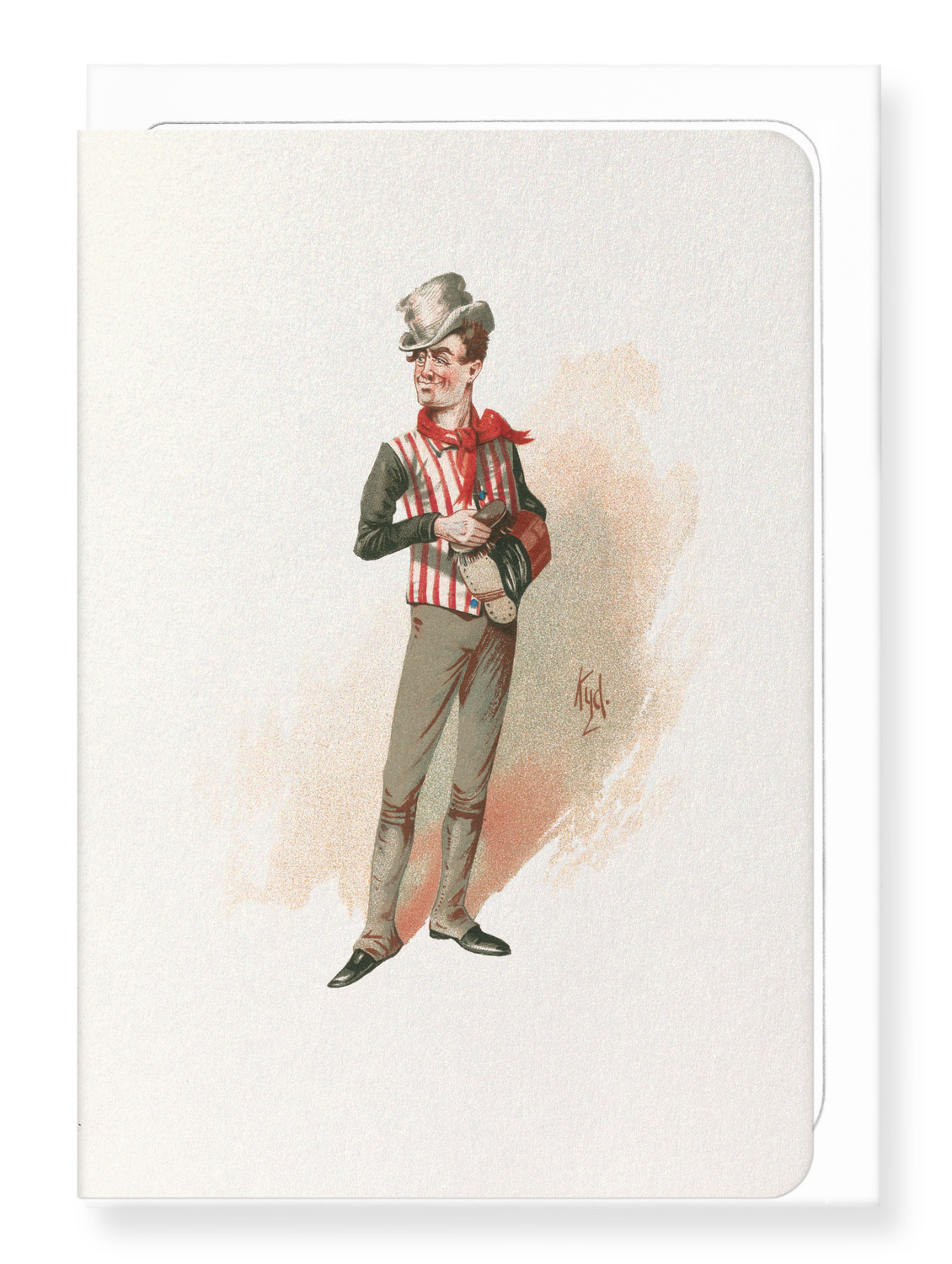 Ezen Designs - Sam Weller (1889) - Greeting Card - Front