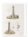 Ezen Designs - Conception d'un Phare (1849) - Greeting Card - Front