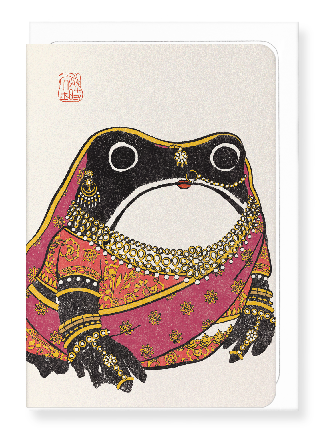 Ezen Designs - GRENOUILLE EZEN BOLLYWOOD - Greeting Card - Front