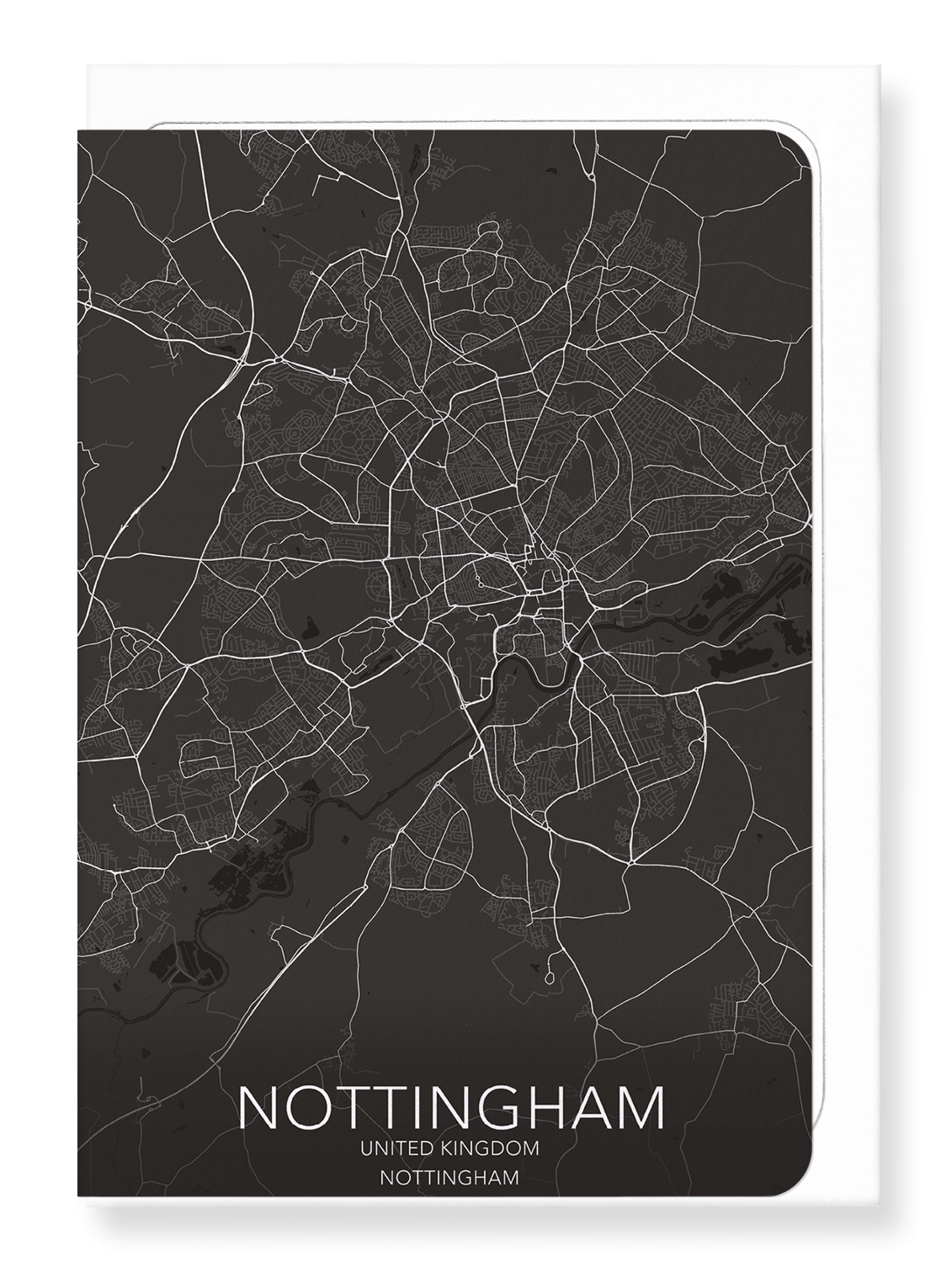 NOTTINGHAM FULL MAP: 8xCards