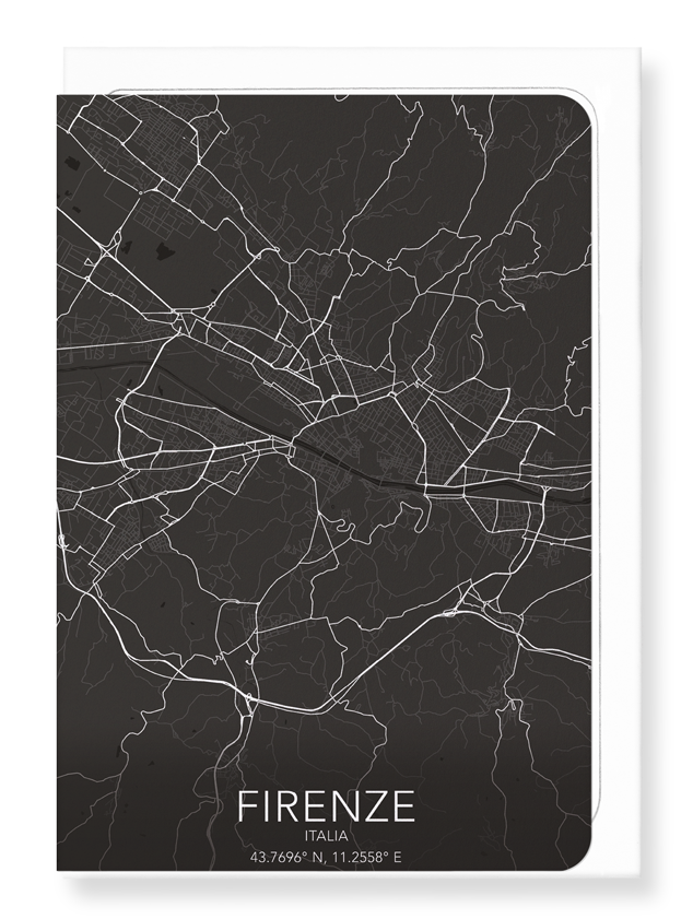 FLORENCE FULL: Map Full Greeting Card