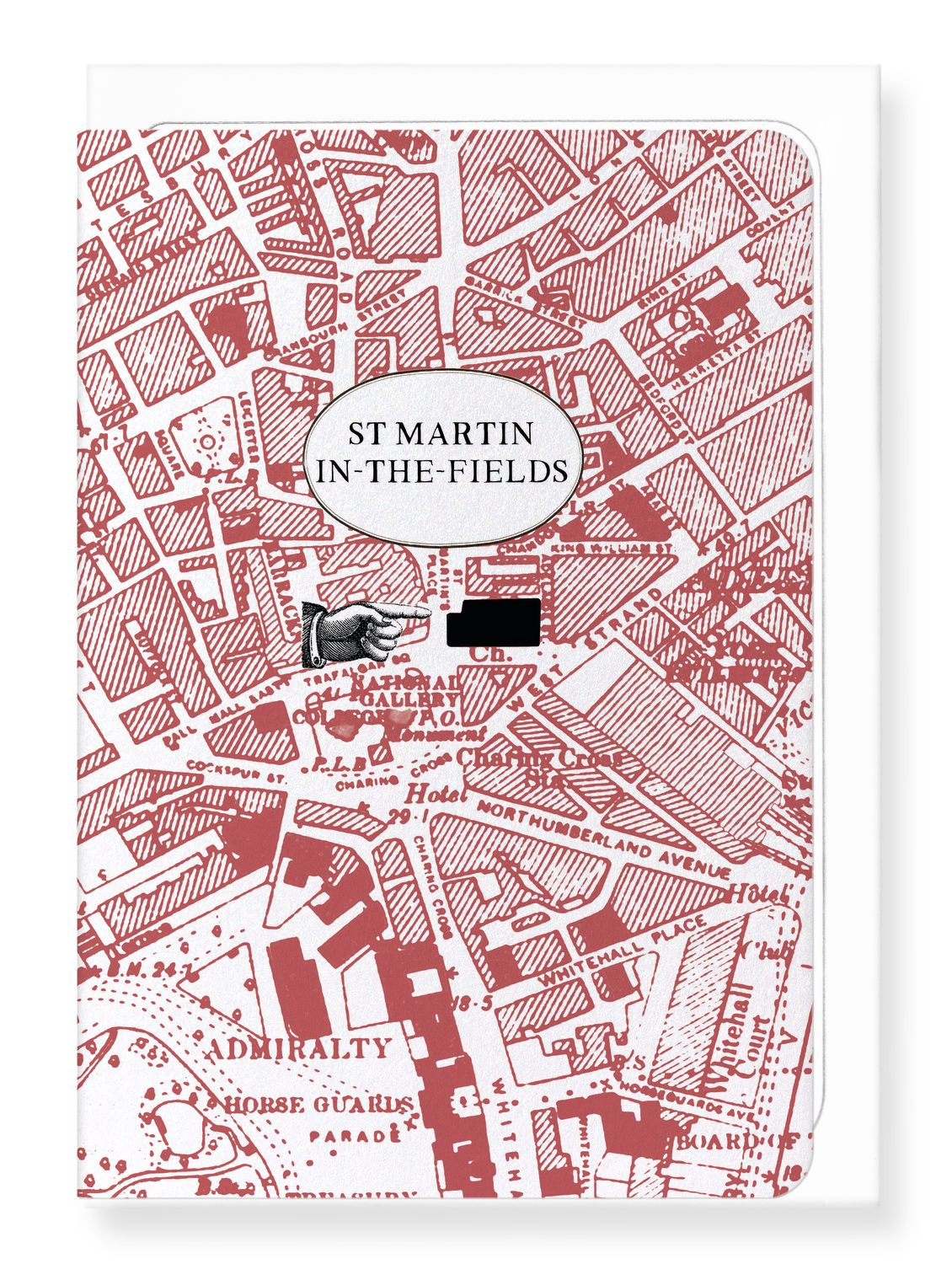 Ezen Designs - St. Martin In-The-Fields - Greeting Card - Front