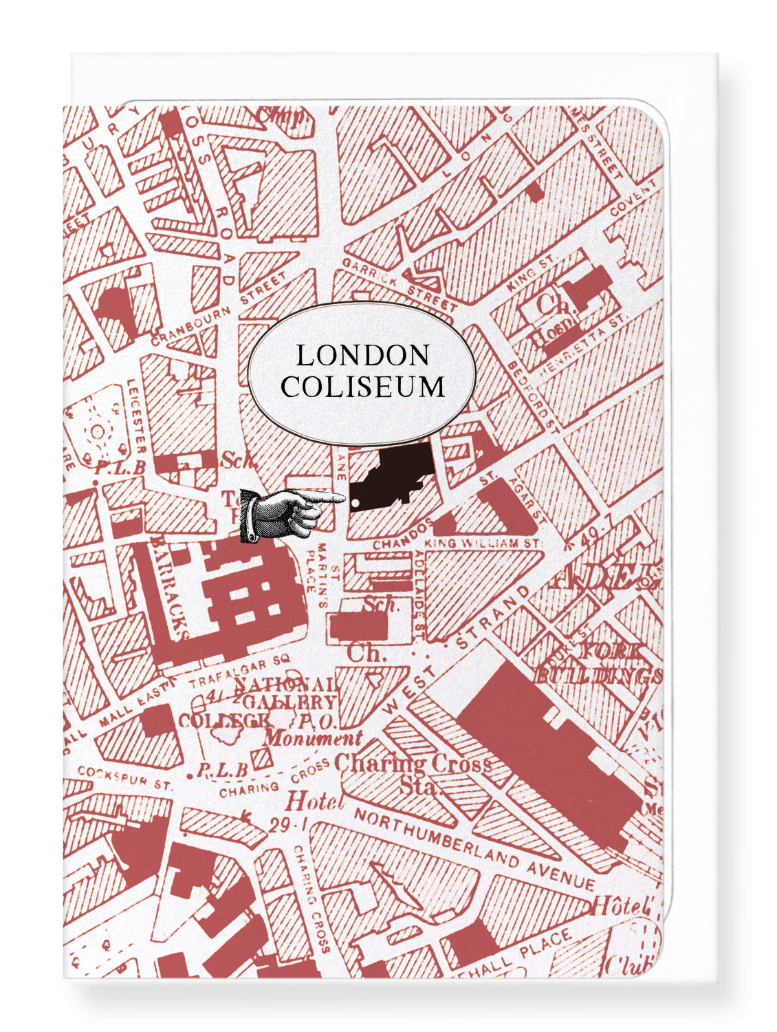 Ezen Designs - London Coliseum - Greeting Card - Front