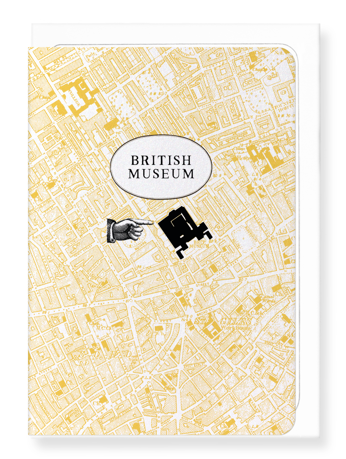 Ezen Designs - British Museum - Greeting Card - Front