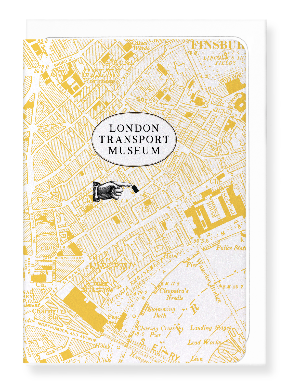 Ezen Designs - London Transport Museum - Greeting Card - Front