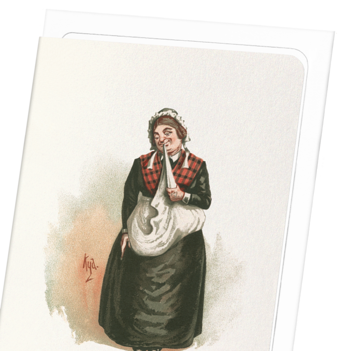 MRS BARDELL (C.1900S): Painting Greeting Card