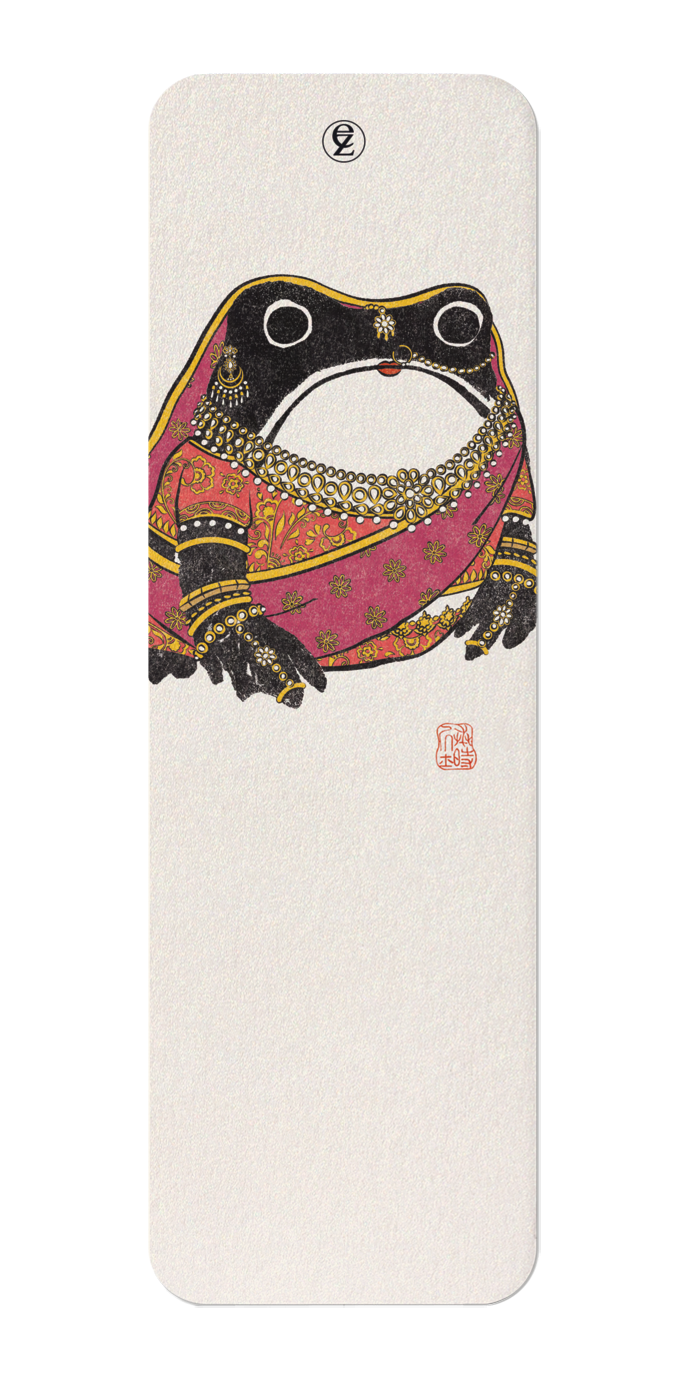 Ezen Designs - GRENOUILLE EZEN BOLLYWOOD - Bookmark - Front