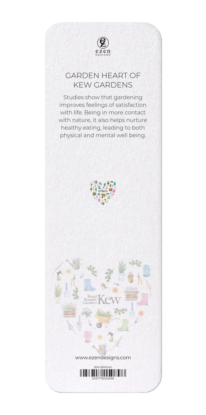 Ezen Designs - Garden Heart of Kew Gardens - Bookmark - Back