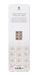 Ezen Designs - Tudor Rose by de Morgan (c.1888) - Bookmark - Back