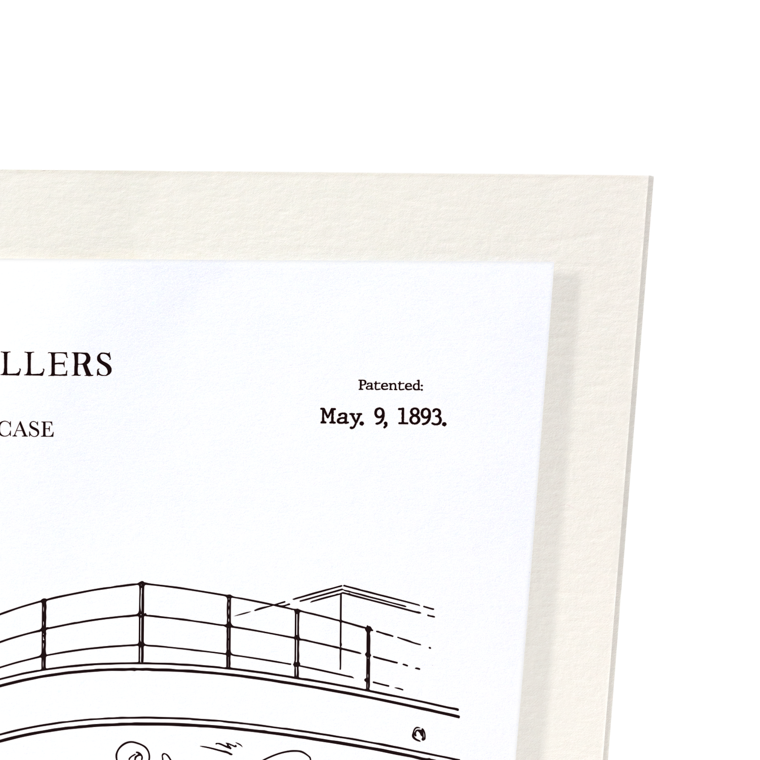 BREVET D'HÉLICES (1893): Patent Art Print