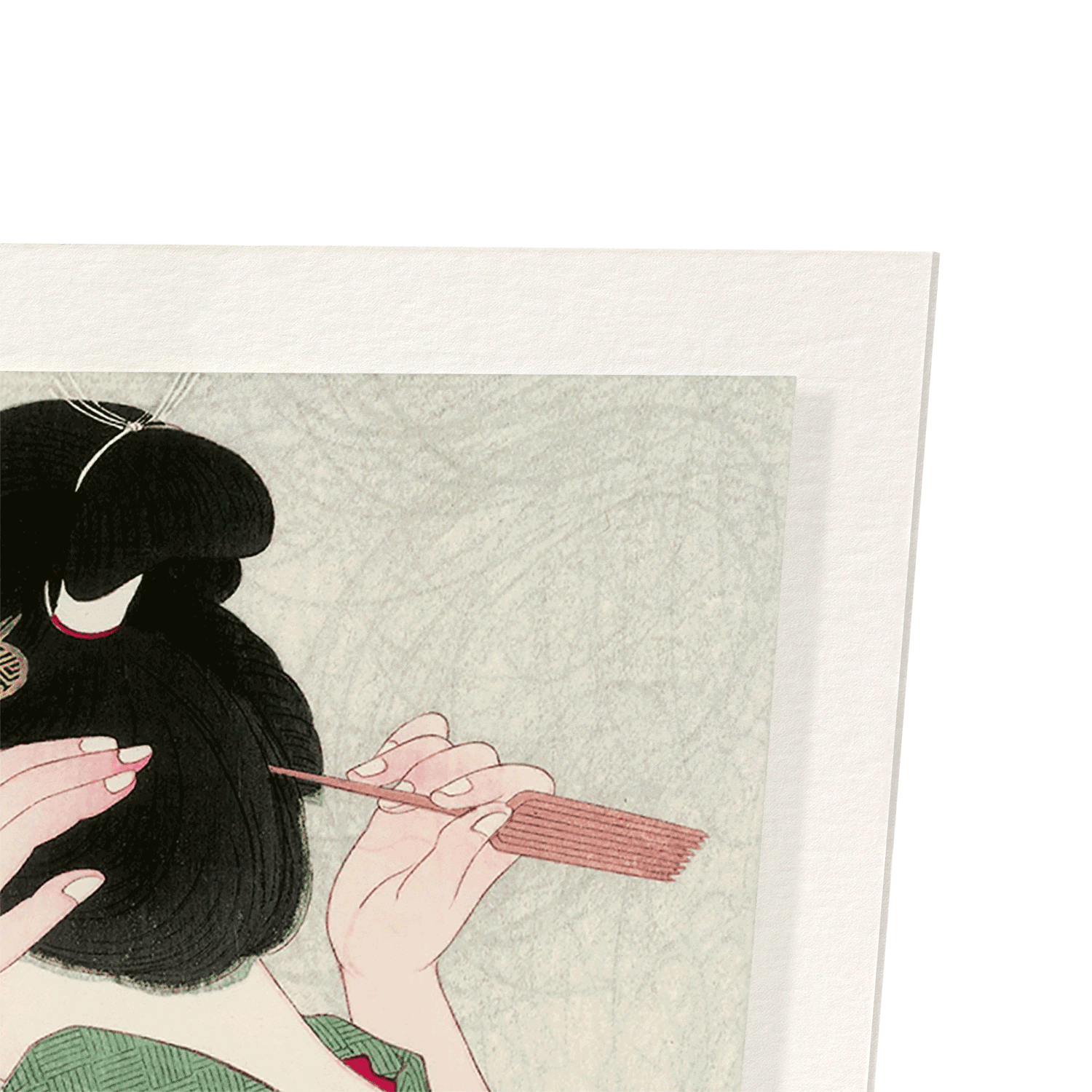 BEFORE THE MIRROR: Japanese Art Print